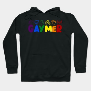 Gaymer Pride LGBT Funny Gamer Hoodie